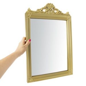 Room to Room Decorative Gold Mirror - 21.5 inches